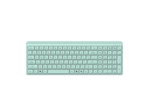 Bàn phím không dây 108 phím cực kỳ yên tĩnh với pin khô 2.4G văn phòng siêu im lặng sử dụng phím sô cô la mới - Product Image 6