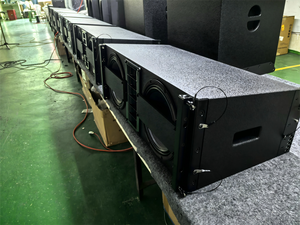 مكبرات صوت خطية مزدوجة LA-2102C مقاس 10 بوصات بقوة 700 واط و8 أوم، نظام صوتي سلبي، مكبرات صوت احترافية للعروض OEM ODM - Product Image 2