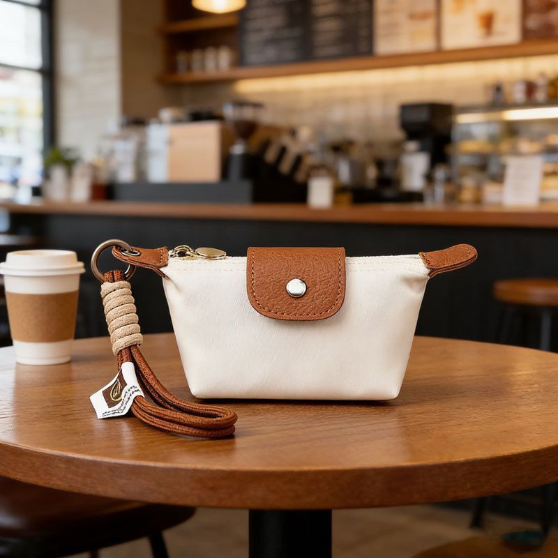 Creamy White Croissant Handbag