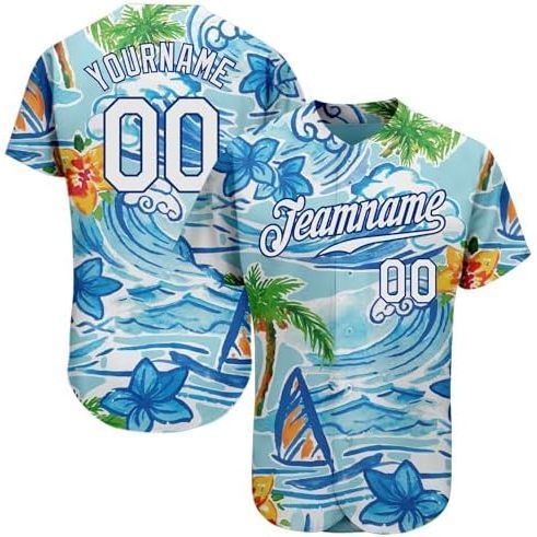 Ocean Blue-white