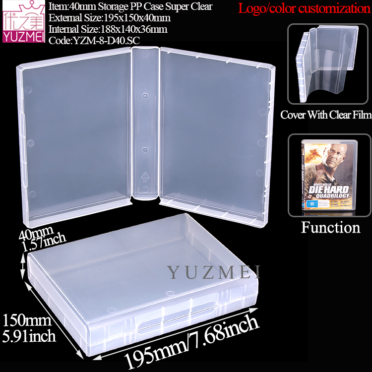40mm Storage PP Case Super Clear