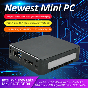 Eglobal High Performance Gaming Mini-PC 10. Generation I3-10110U 2 Kerne 4Thread Linux 2 * LAN 1 * H-D 1 * DP 1 * Typ C 4K Desktop-Computer - Product Image 5