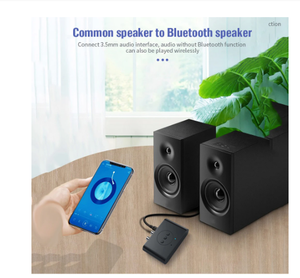Blue Tooth-Compatible 5.0 Audio Receiver NFC U Disk <strong>RCA</strong> 3.5mm AUX USB Stereo Music Wireless Adapter With Mic for Car Kit Speaker - Product Image 5