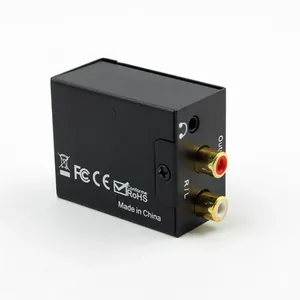 Convertidor de Audio DAC estéreo 3,5 MM Jack RCA amplificador decodificador Digital a analógico fibra óptica señal Coaxial a analógico - Product Image 2