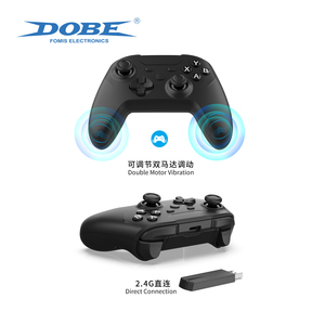 DOBE Factory 2.4G BluetoothワイヤレスUSB to Type-cコントローラーゲームパッド任天堂スイッチスチームデッキPS3 PC用ゲームアクセサリー - Product Image 5