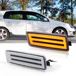 Süper kalite tam LED ön yan işaretleyici sinyal ışıkları VW Volkswagen MK5 GOLF GTI Jetta R32 tavşan için yeni gösterge flaşör - Product Image 1