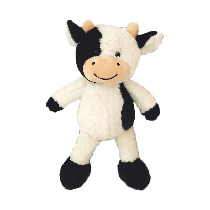 SongshanToys cute fluffy gift custom peluches soft plushie cow stuffed animal toys plush cow plush toys for kids