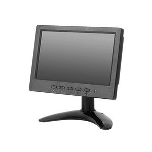 VGA/BNC/AV de entrada de alta luminosidad Cctv pequeño ordenador pantalla táctil 7 pulgadas Lcd Monitor hd