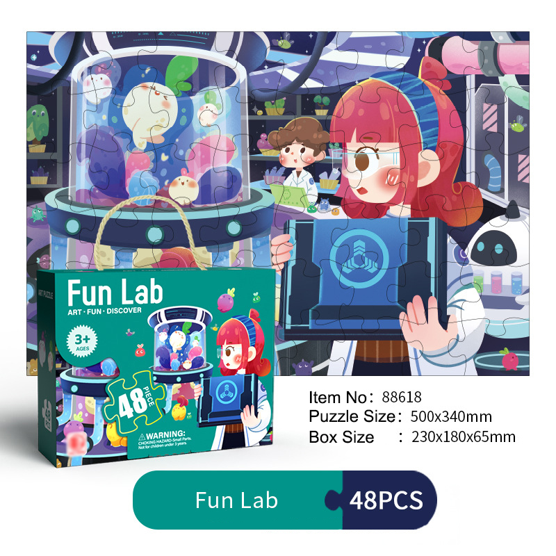 48pcs Fun Lab