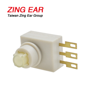 Zing Ear PBC 5A 14VDC 3 Pin Square <strong>Push</strong> <strong>Button</strong> <strong>Switch</strong> - Product Image 3