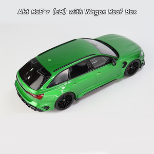 GT ruhu Model araba 1:18 ABT RS6-R pres döküm arabalar reçine Model arabalar vagon ile çatı kutusu - Product Image 3