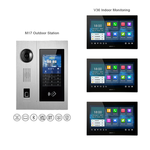 LEELEN interphone maison Linux TCP/IP APP controllo sistema di controllo accessi SPoE visual ip appartamento citofono videocitofono