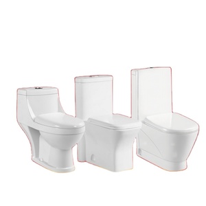 Cheap Price MID-East Promotion Item 4 Inch <strong>Toilets</strong> Bathroom Washdown One Piece <strong>Toilet</strong> - Product Image 1