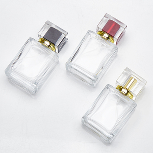 Fine Atomizer Crystal <strong>Perfume</strong> Bottle 30ml 50ml 100ml Square Glass Bottle for <strong>Perfume</strong> With Fancy Lid - <strong>Buy</strong> Glass Bottle for Perfu - Product Image 2