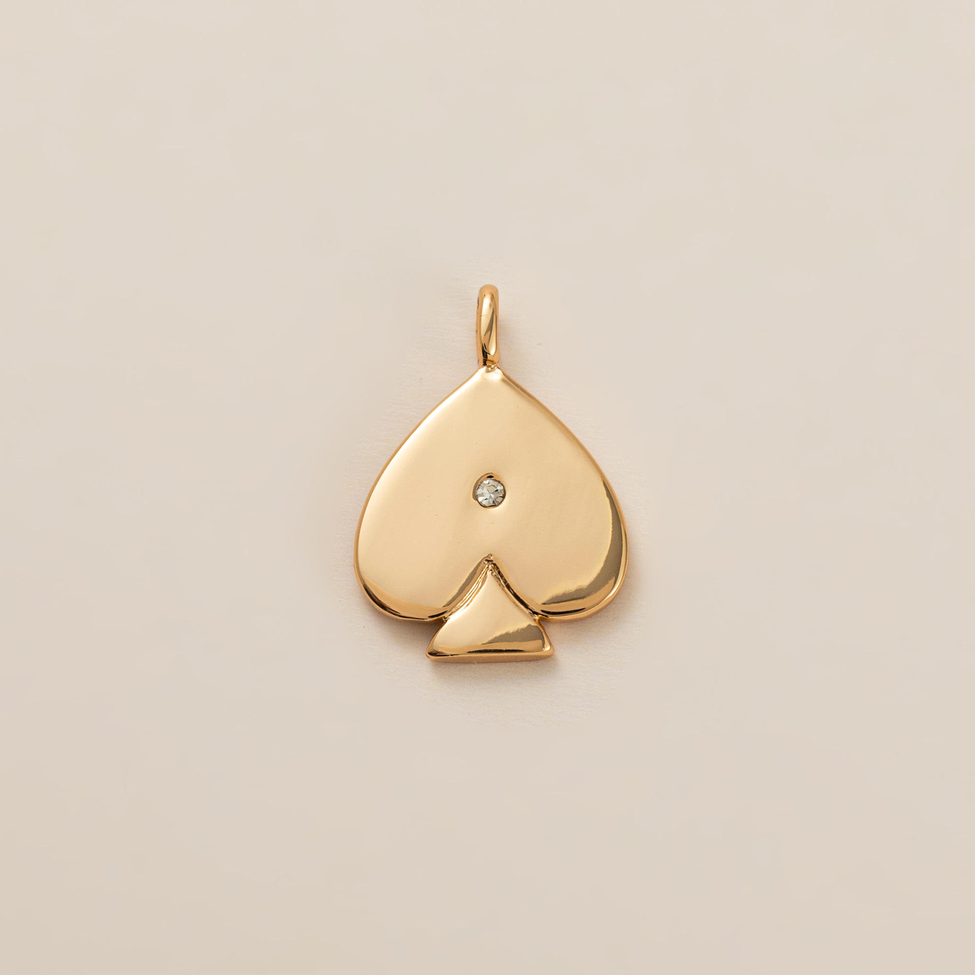 Pendentif coeur pêche