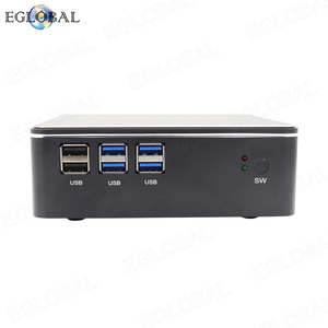 EGlobal Mini-PC Intel Haswell 22nm Dual Core Intel Core I3-4005U 1,7 GHz CPU Dual Display DDR3 Industrie lüfter-Verfügbar AU CN EU - Product Image 2