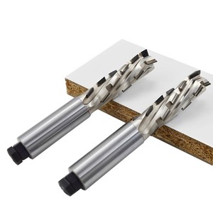 CNC PCD elmas Spiral freze uçları kontrplak kesme elması kesiciler Z = 3 + 3 PCD yönlendirici kesiciler - Product Image 3