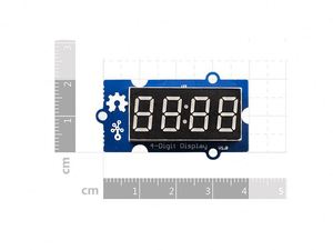 Grove 4 haneli 7 Segment kırmızı alfanümerik LED ekran TM1637 denetleyici 4 haneli ekran Grove V1.0 modülü ararmikro Bit için
