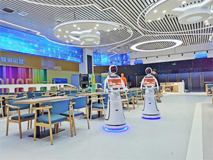 Widely Used AI Service <strong>Robot</strong> with Laser Autonomous Navigation Welcome Guiding <strong>Robot</strong> - Product Image 5