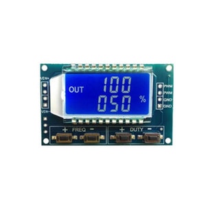 XY-LPWM信号発生器PWMパルス周波数デューティーサイクル調整可能モジュールLCDディスプレイ1Hz-150Khz3.3V-30VPWMボードモジュール - Product Image 1