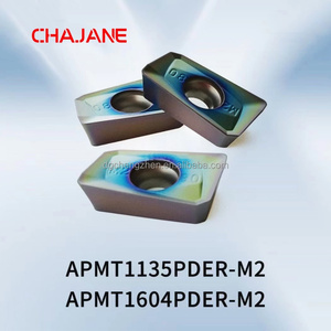 APMT1135 APMT1604 XM H2 RPMT1003MO-TT RPMT1003MOE-JS RPMT10T3MOE-JS RDMT1204MO-MQ gehärtetem Stahl CNC Fräsen PVD Edelstahl CVD - Product Image 4