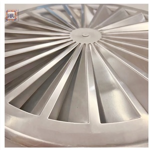 Runder Wirbel Luft verteiler Entlüftung gitter Decken diffusor Register & Gitter - Product Image 2