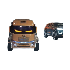 <strong>12V</strong> Universal Devil Eye <strong>LED</strong> Ambient Light New Jagua 12 Months <strong>12W</strong> App-Controlled Universal Car Accessory Kit Angel Eyes Style - Product Image 1