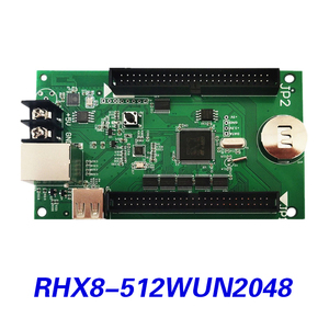 RHX8-การ์ดควบคุมการแสดงผลแบบสองสีแบบสีเดียว WiFi, พอร์ตเครือข่าย, เนื้อหาการถ่ายโอนข้อมูลแฟลชดิสก์แบบ USB ในสามวิธี