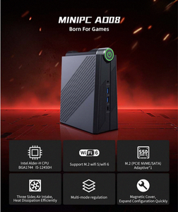 Amd 7 5800h 4700u 4k HtpcデスクトップコンピュータRadeonグラフィックス7コアWin10 Win11 Pro Linux Wifi6ビジネスミニPCデスクトップ - Product Image 6