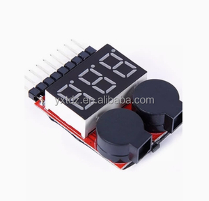 Display livello batteria YIXINTAI 1-8S XB100 allarme a bassa tensione display elettrico/cicalino a doppia funzione - Product Image 3