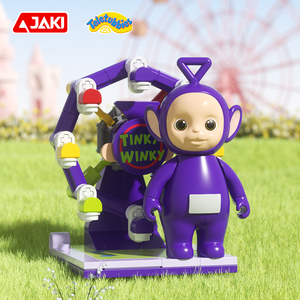 JAKI telebubbuözelleştirilmiş eğitim DIY oyuncak sevimli şekil sahne yapı blok seti telebubteletarafından yetkili plastik yapılmış - Product Image 3