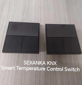 SEXANKA <span class=keywords><strong>KNX</strong></span> akıllı otomasyon sistemi akıllı Tremperature kontrol Push Button duvar anahtarları - Product Image 3
