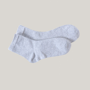 Hf Người Đàn Ông Của Kích Thước Lớn Tinh Khiết Cotton Màu Rắn Dài Crew Vớ Giản Dị Dệt Lâu Dài Soigns - Product Image 5