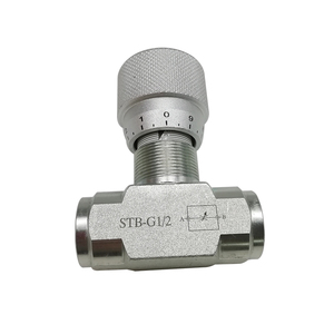 BSP STB 系列 STB-G3/4 STB-G1/2 碳钢液压双向流量控制阀 - Product Image 1