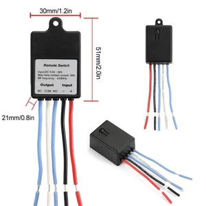 Drahtloser Fernbedienung schalter DC5V12V 24V 1CH 433MHz Intelligenter Fernsc halter Relais empfänger Moduls teuerung KR2401F KT01 - Product Image 3