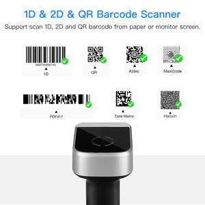 Eyoyo EY-1900 Portable Handheld 3 in 1 USB Wired 2.4G BT Bluetooth Wireless 1D 2D Barcode Scanner Gun for PDF417 <strong>Data</strong> <strong>Matrix</strong> UPC - Product Image 5