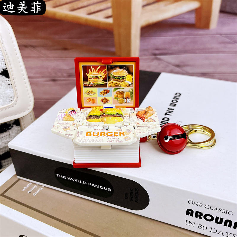 Boutique de burgers à main-rouge