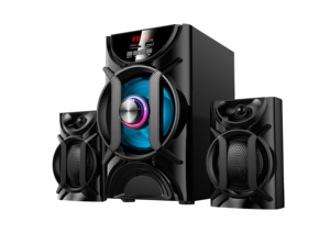 Altavoz Multimedia de 5,25 pulgadas con entrada USB Aux BT FM SD Sistema activo Hi-Fi Equipo de sistemas de sonido de música de cine en casa inalámbrico - Product Image 4