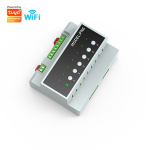 Tuya ZigBee 6チャンネル16Aスマートリレー電源コントローラWiFiスマート回路ブレーカーモジュールサポートホテルSAASシステム - Product Image 6