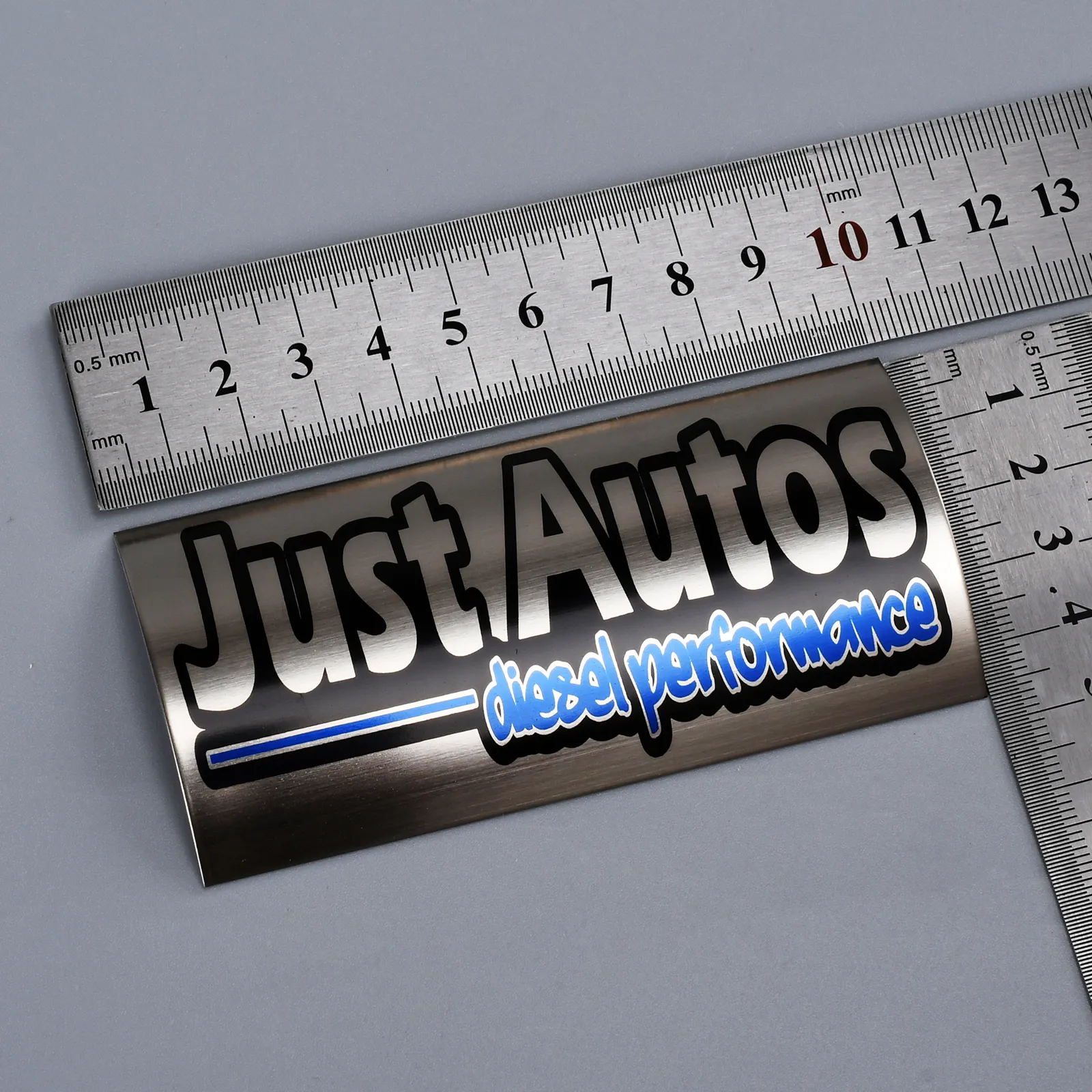 Custom Gegraveerd Metalen Naamplaatje, Nieuw Type Auto Logo Embleem