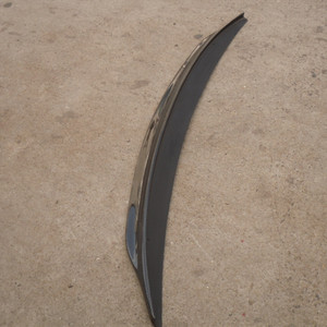 Mitsubishi lancer evolution evo x 10 l için karbon fiber ördek gagası bagaj Spoiler şans tarzı CF yapmak - Product Image 3