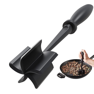 高级粉碎机工具绞肉机尼龙耐热手动手柄汉堡切肉机 - Product Image 1
