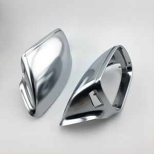 Q5 Chrome马特镜盖ABS底座汽车侧镜替换奥迪Q5 Q7 2009与车道辅助