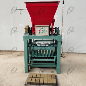 4-40A <strong>Interlock</strong> <strong>Block</strong> Making Machine for Cement Brick Molding for Cinder Sand Motor Core Component for Carton Brick Construction - Product Image 3