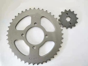 Factory Directly Provided Genuine Parts1045 Steel 25000km Guaranteed <strong>Chain</strong> and Sprocket Kits Suitable for All Motorcycles - Product Image 4