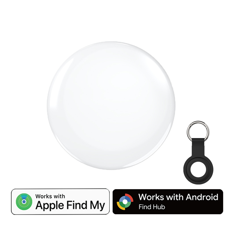 Blanco con funda de silicona negra.