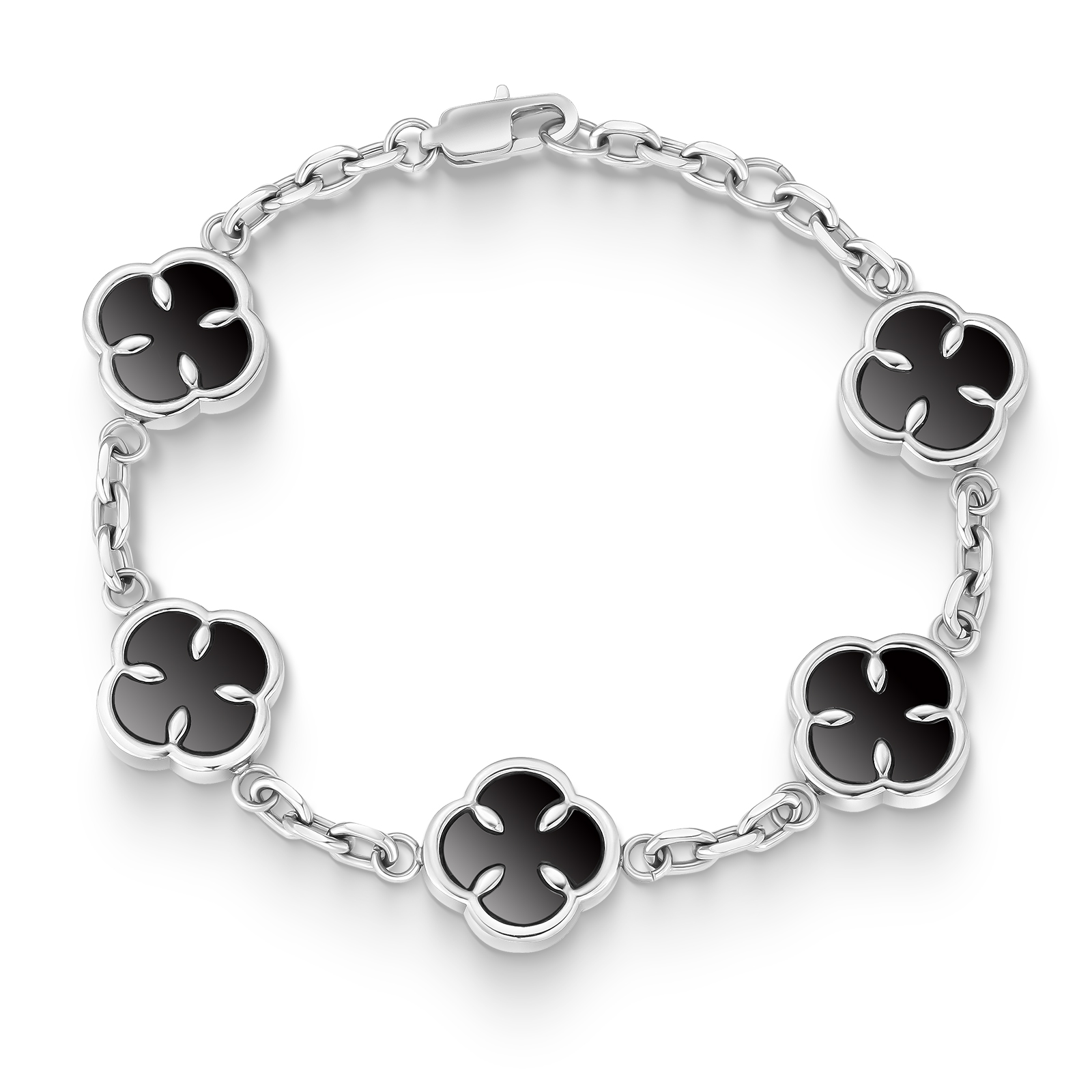 Silver-Black Onyx