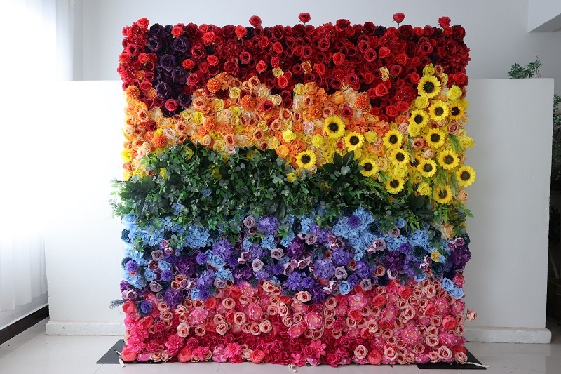 flower wall 8