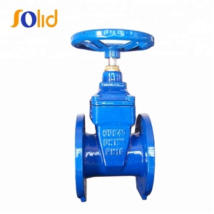 DIN3352 F4 Pn16弹性阀座铸铁水法兰型闸阀出厂价格 - Product Image 4