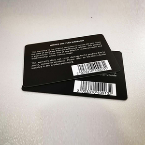 Tarjeta de identificación de estudiante escolar de PVC de plástico, código de barras o tarjetas de numeración secuencial - Product Image 2